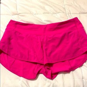 Sonic pink pink Speed up shorts size 8 2.5” inseam🔥